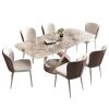 Masa Dining Old Ambely Stone, Premium, Homedit Masa Dining Old Ambely Stone, Premium, Homedit