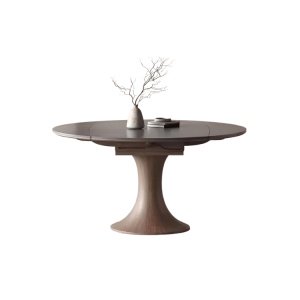 Masa extensibila lemn masiv Mystic, masa dining Homedit