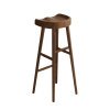 Scaun de bar Bellows, din lemn, 40 x 40 x 75 cm, Homedit