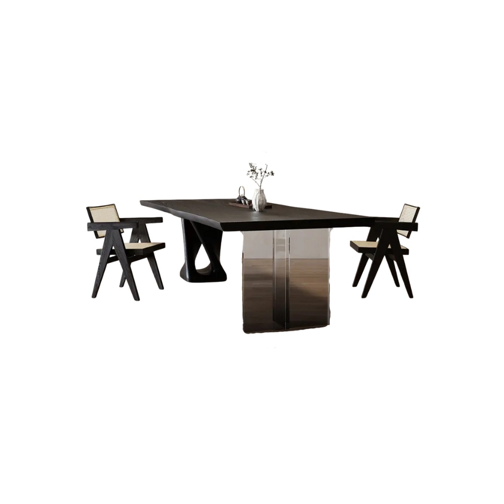 Masa dining premium din lemn masiv Revers, Homedit