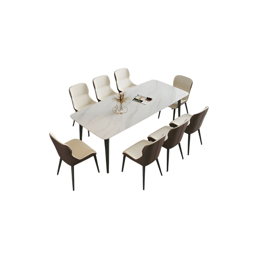 Masa Dining Ivory White, Premium, Homedit Masa Dining Ivory White, Premium, Homedit