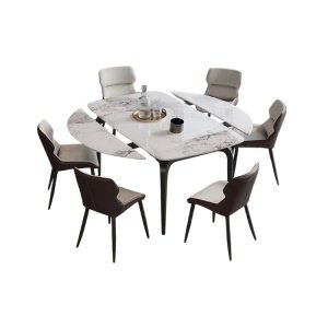 Masa Dining Extensibila Chanel Stone, Premium, Homedit