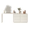 Masa de toaleta extensibila, masa make-up Beaus 120 cm x 40 cm x 73 cm, Homedit Masa de toaleta extensibila, masa make-up Beaus 120 cm x 40 cm x 73 cm, Homedit