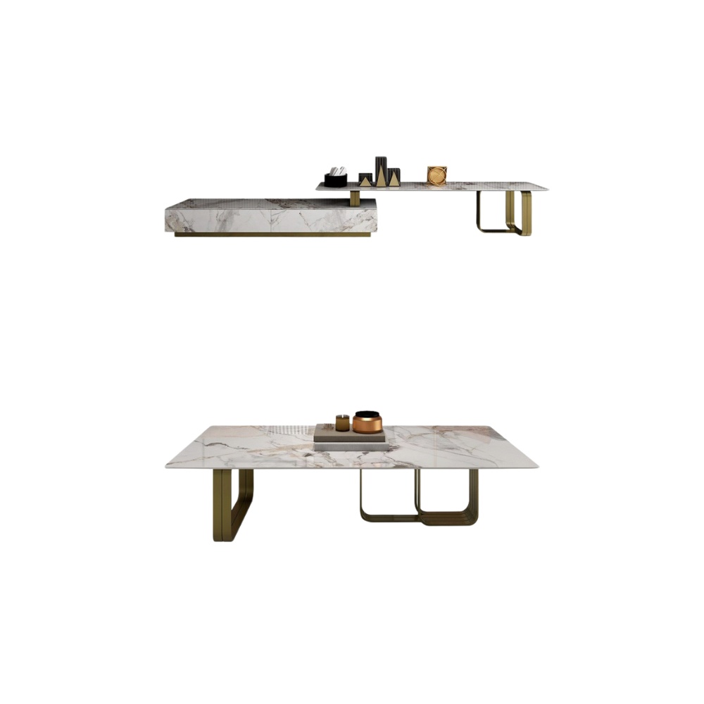 Comoda tv extensibila 180 cm - 350 cm premium Manor, mobila tv