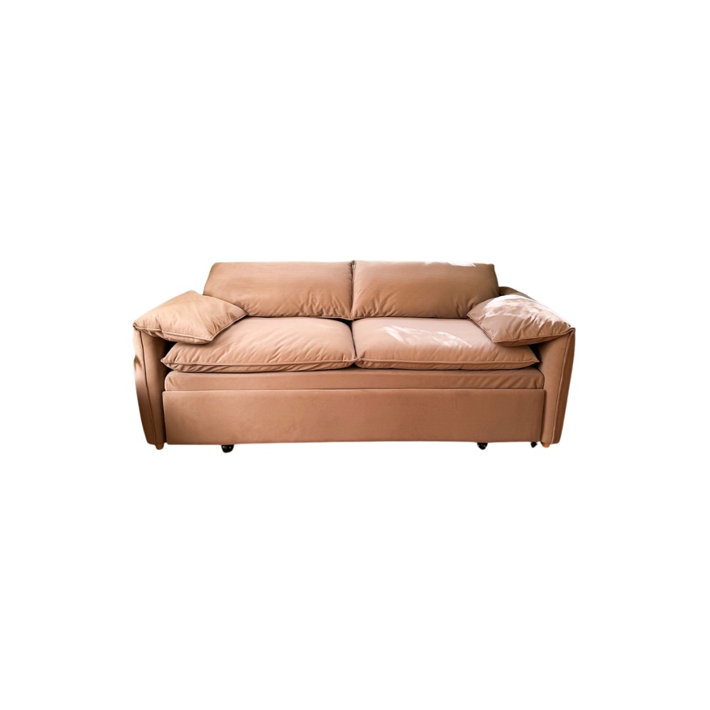 Canapea extensibilă Swedi din catifea antipată – design scandinav, confort și eleganță Canapea extensibilă Swedi din catifea antipată – design scandinav, confort și eleganță
