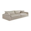 Canapea Alyma, topper si material tehnologic anti pata, Homedit