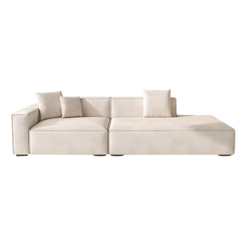 Canapea din catifea sau piele Serenity, Homedit