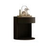 Noptiera Premium Elysian Black, 50 x 50 x 46 cm, Homedit