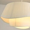 Lustră Rorra din acril tip Tyvek – Design fluid și elegant, 5 dimensiuni | Homedit