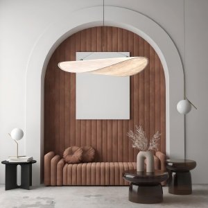 Lustră Veil – Design fluid, 5 dimensiuni elegante | Homedit