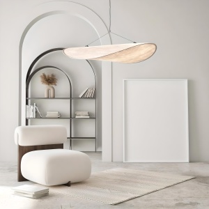 Lustră Veil – Design fluid, 5 dimensiuni elegante | Homedit