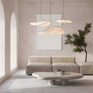 Lustră Veil – Design fluid, 5 dimensiuni elegante | Homedit
