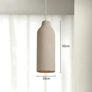 Lustra Clay – Design natural, lumină caldă | Homedit