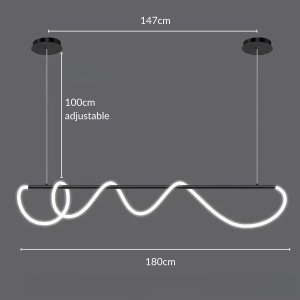 Lustra Modly – Design modern, lungime reglabilă | Homedit