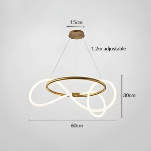 Lustra Rondy – Design rotund, lumină reglabilă | Homedit