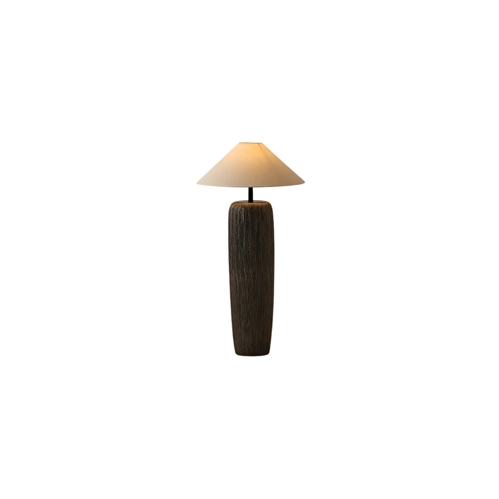 Lampă de podea Clay – Design natural, eleganță discretă | Homedit
