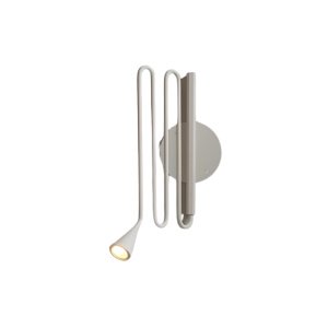 Lampă de perete Wonda din acril și oțel inoxidabil | Homedit