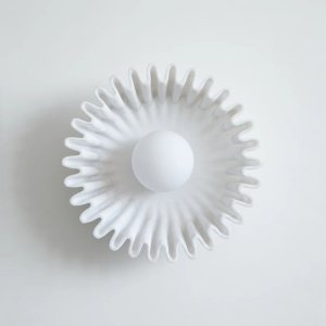 Aplică de perete Bowl ceramică – design sculptural, 25 cm | Homedit