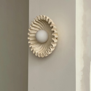Aplică de perete Bowl ceramică – design sculptural, 25 cm | Homedit