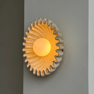 Aplică de perete Bowl ceramică – design sculptural, 25 cm | Homedit