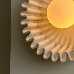 Aplică de perete Bowl ceramică – design sculptural, 25 cm | Homedit