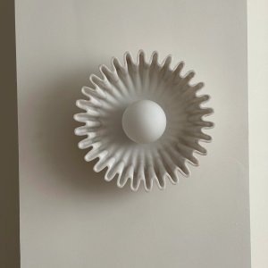 Aplică de perete Bowl ceramică – design sculptural, 25 cm | Homedit