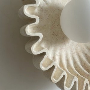 Aplică de perete Bowl ceramică – design sculptural, 25 cm | Homedit