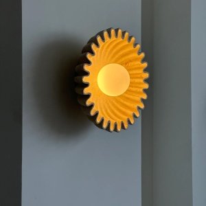 Aplică de perete Bowl ceramică – design sculptural, 25 cm | Homedit