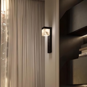 Aplica de perete Fool din metal și piatră Cloud Stone, design modern | Homedit Aplica de perete Fool din metal și piatră Cloud Stone, design modern | Homedit