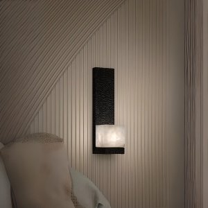 Aplica de perete Fool din metal și piatră Cloud Stone, design modern | Homedit