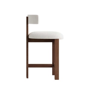 Scaun de bar Triss Bar din lemn masiv – design premium modern