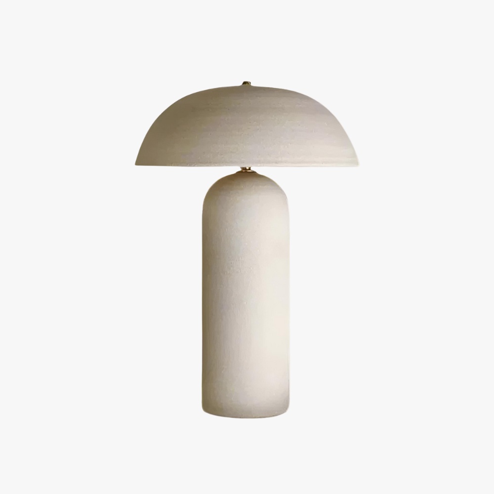 Lampă Lumio – Design minimalist, ceramică & abajur textil| Homedit