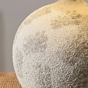Lampă ceramică Mark cu abajur textil – iluminat decorativ| HOMEDIT