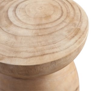 Măsuță cafea Kalind din lemn masiv de paulownia | Homedit