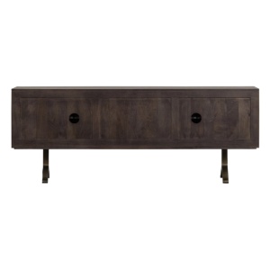 comoda tv lemn de mango geoda, 70 x 180 x 40 cm, homedit