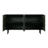 Comoda TV Grafica din lemn masiv cu forme geometrice – Design modern