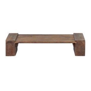 Masă de cafea Stump din lemn masiv de mango | Design natural și robust