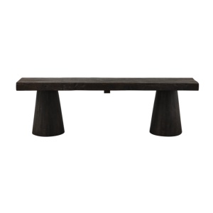 Băncuță Manta din lemn masiv de mango – Design sculptural și robust | Homedit Băncuță Manta din lemn masiv de mango – Design sculptural și robust | Homedit