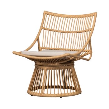 Fotoliu Liora din ratan împletit – Design natural pentru interior și exterior | Homedit