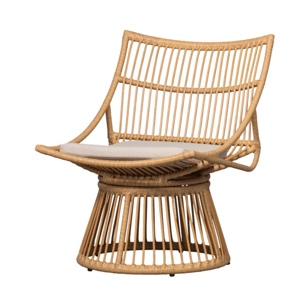 Fotoliu Liora din ratan împletit – Design natural pentru interior și exterior | Homedit