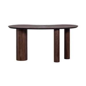 Masă/ birou Malta din lemn masiv de tec – design organic și eleganță naturală | Homedit Masă/ birou Malta din lemn masiv de tec – design organic și eleganță naturală | Homedit