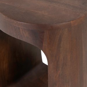 Măsuță de cafea Trato din lemn masiv de mango – design organic și natural