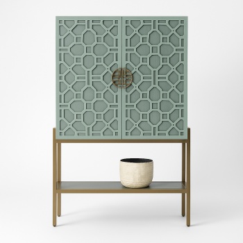 Consola Mobilier Premium Wayfair Addok, 105 x 42.5 x 165 cm