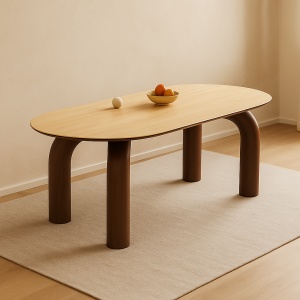 masa dinning maro, 160 x 80 cm, lemn masiv, blat ardezie Lion, Homedit masa dinning maro, 160 x 80 cm, lemn masiv, blat ardezie Lion, Homedit