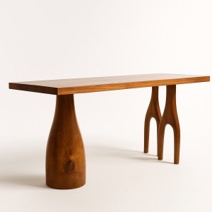 Masa/ birou lemn masiv Astero, Homedit