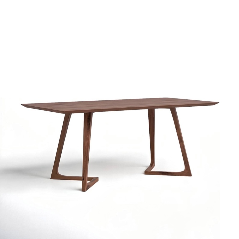 Masa lemn masiv Twist, masa dining Homedit