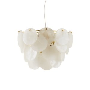 candelabru glinda, metal si sticla, homedit