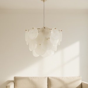 candelabru glinda, metal si sticla, homedit