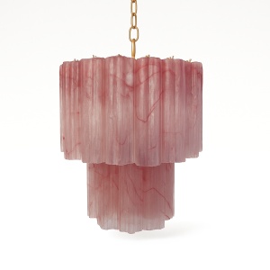 candelabru merisi, 80 cm x 77 cm, sticla si metal, homedit