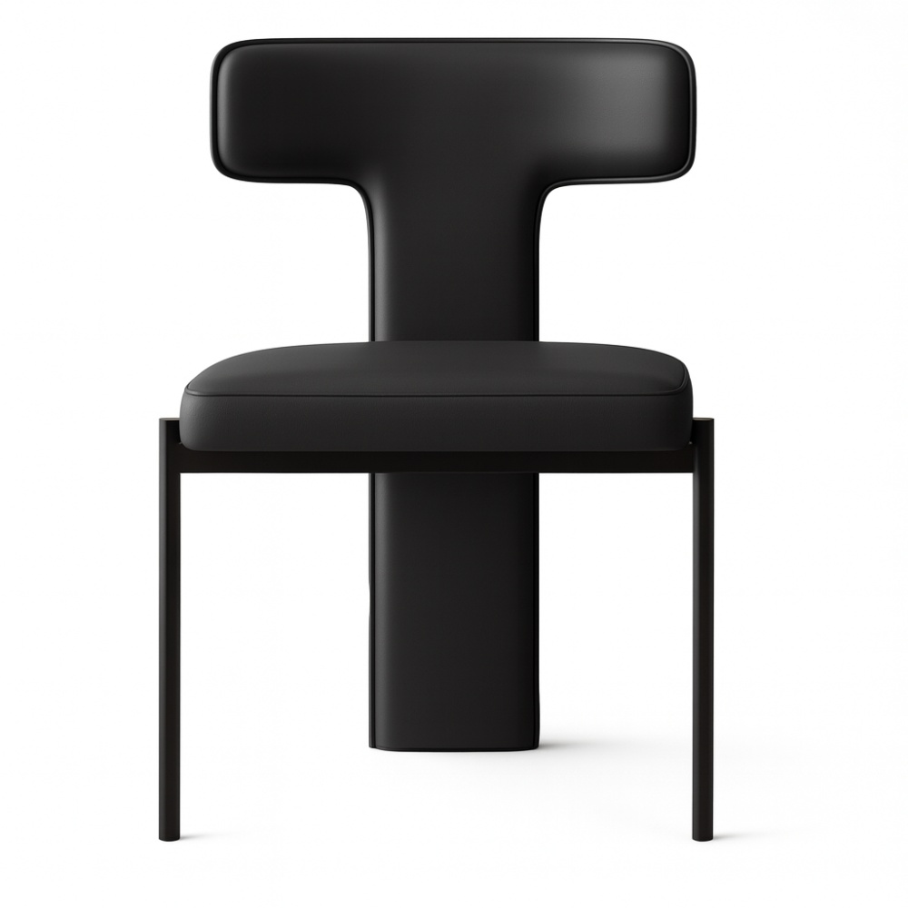 scaun torsia, lemn de frasin si pele, homedit